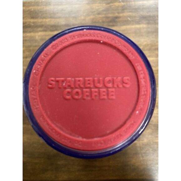 Starbucks 2003 Lunar New Year Red Dragon Lantern Travel Tumbler 12oz Cup Lid - Picture 7 of 7